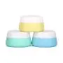 3PCS 20ml/0.7oz Round Squeezable Silicone Empty Soft Bottle Refillable Travel Sample Packing Container Storage Pot Jar Vial Dispenser for Lotion Face Cream (Random) 3PCS 20ml/0.7oz Round Squeezable Silicone Empty Soft Bottle Refillable Travel Sample Packing Container Storage Pot Jar Vial Dispenser for Lotion Face Cream (Random)