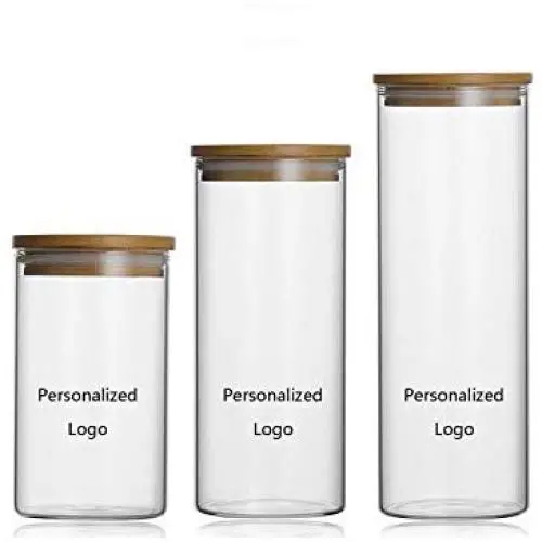Glass Jar Personalized Food Storage Kitchen Bottles Sealed Cans Large Capacity Candy Tea Box,6.5X12Cm Glass Jar Personalized Food Storage Kitchen Bottles Sealed Cans Large Capacity Candy Tea Box,6.5X12Cm