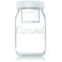 Consol Jar in a Jar - 2-in-1 Glass Mason Jar Fitted with A Smaller Jar Inside Under One Leak Proof Lid Perfect for Storage & Food On The Go (34oz, White)