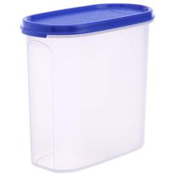 Tupperware Modular Mates Oval #3 Storage Box, Blue, 1.7 Litres, 1-Piece