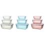 Plastic Kitchen Square Food Storage Containers Canister Grain Storage Tanks Food Storage Jar Airtight Food Storage Containers-weibo