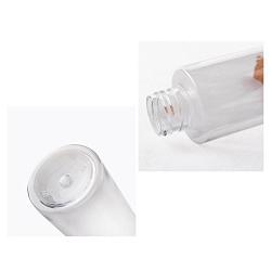 3PCS 150ml/ 5oz Empty Clear Refillable Plastic Toner Lotion Bottle Jar Container Travel Cosmetic Makeup Essential Oil Packing Bottle Jar