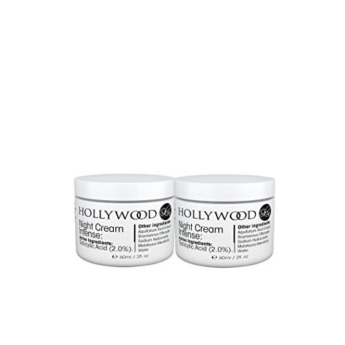 INTENSE Acne Cream - 2% Salicylic Acid!! Night Cream Intense - Overnight acne treatment. 400% STRONGER than regular acne creams. 50ml Bottle (2 Bottles)