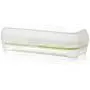 Coerni Sturdy Covered Eggs Holder - 10 Egg Tray, Clear (Green) Coerni Sturdy Covered Eggs Holder - 10 Egg Tray, Clear (Green)