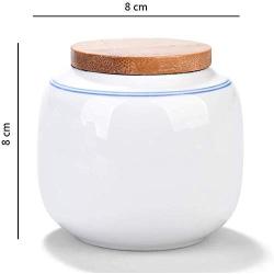 ETERLY Travel Portable Tea Canister,Chinese Portable Tea tins Storage containers Tea Caddy for Home Gifts- 8x8cm(3x3inch) (Color : B, Size : 8x8cm(3x3inch))