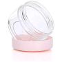 Cosmetics Jar Box Makeup Cream Refillable Bottle Storage Pot Container Round Bottle Portable Plastic Transparent Case 10 15g 20g,20g Green