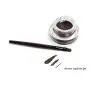 2 in 1 Black and Brown Gel Eyeliner Set Water Proof Smudge Proof, Last for All Day Long, Work Great with Eyebrow, 2 Pieces Eye Makeup Brushes Included 2 in 1 Black and Brown Gel Eyeliner Set Water Proof Smudge Proof, Last for All Day Long, Work Great with Eyebrow, 2 Pieces Eye Makeup Brushes Included