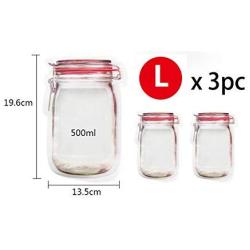 Professional 3pcs 4pcs Set Bottle Shaped Food Storage Bags Snack Container Clear, Storage Jar Seal - Dean And, Red Canister Set, Zebra Storage Boxes, Empty Candy Box, Wedding Candy Jar, Clear Top Box