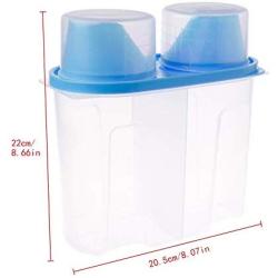 Kitchen Storag Box - Plastic Food Storage Box Kitchen Food Cereal Grain Rice Sealed Crisper Grains Tank Sorting Food Container Dispenser