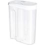 Cupcinu Sealed Jar Food Storage Jars Modern Design Food Storage with Lid Sealed Food Storage Canisters for Tea Coffee Spices Cookies Sugar size 2519.58cm (White)