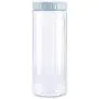 Transparent Plastic Sealed Jar Kitchen Grain Storage Jar Storage Bottle,Blue L Transparent Plastic Sealed Jar Kitchen Grain Storage Jar Storage Bottle,Blue L