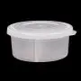 Bocal de Rangement Alimentaire Étanchéifié, Petit Boîte de Rangement, 4 Compartiments, Portable, Pour Voyage, Boîtes de Médicaments, Récipients. Bocal de Rangement Alimentaire Étanchéifié, Petit Boîte de Rangement, 4 Compartiments, Portable, Pour Voyage, Boîtes de Médicaments, Récipients.