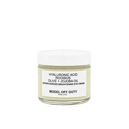 Model Auszeit Schönheit Aufhellende Augencreme | Natürliche & Organische Augencreme | Hyaluronsäure, Rooibos, Vitamin E, Aloe Vera | Reduziert Altersflecken, Augenringe, Schwellungen, Falten 2.0 fl oz