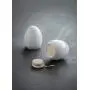 DehuaYao Ceramic White Easter Eggs Tea Canister DehuaYao Ceramic White Easter Eggs Tea Canister