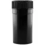 Rx Herb Jar Built-In Multi-Use Vacuum Seal Portable Storage Resistant Container, Black