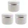 Bouteilles Plastiques Blancs Vides 3PCS 250ML 8.5OZ avec Bouchon à Vis et Couvercle Intérieur pour Stockage Crème Visage, Étuis Maquillage, Récipients Portables pour Utilisation Quotidienne/Voyage Bouteilles Plastiques Blancs Vides 3PCS 250ML 8.5OZ avec Bouchon à Vis et Couvercle Intérieur pour Stockage Crème Visage, Étuis Maquillage, Récipients Portables pour Utilisation Quotidienne/Voyage