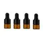30 Pièces Flacons en Verre Ambrés Mini Vials à Pipette Vides Essences de Parfum Contenants Cosmétiques avec Pipette en Verre et Capsules Noires (1ml) 30 Pièces Flacons en Verre Ambrés Mini Vials à Pipette Vides Essences de Parfum Contenants Cosmétiques avec Pipette en Verre et Capsules Noires (1ml)