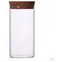2x Mini Glasbehälter mit Korkstopfen - Super Dicht, Lebensmittelechter Glas für Küche, Haushalt, Zucker, Marmelade, DIY Hochzeitssüßigkeiten 7 Tall