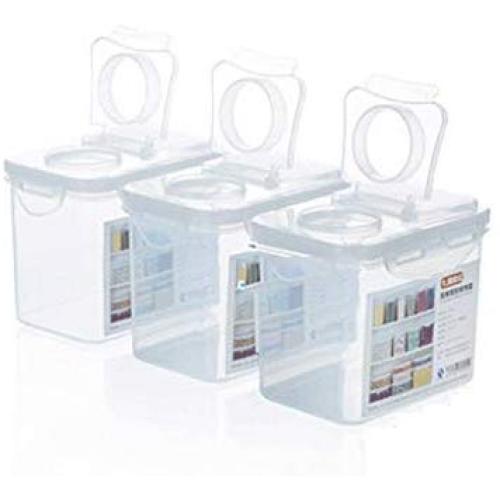 Storage Tank PP Plastic Transparent Sealed cans Food Storage Storage Tank (Size : 1L)