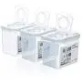Storage Tank PP Plastic Transparent Sealed cans Food Storage Storage Tank (Size : 1L)