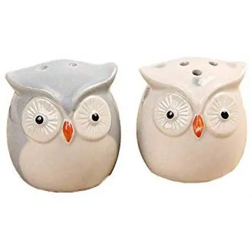 Ceramic Owl Sugar Shaker Set - Salt Pepper Dispenser Coffee Shaker Spice Storage Jar Seasoning Pot - Home Kitchen Accessories Wedding Decoration Ceramic Owl Sugar Shaker Set - Salt Pepper Dispenser Coffee Shaker Spice Storage Jar Seasoning Pot - Home Kitchen Accessories Wedding Decoration