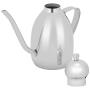 500ml Stainless Steel Olive Oil Bottle with Drip-Free Spout Kitchen Tools Food Jar Cruets Utensil Storage