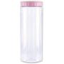 Transparent Glass Jars Seal Jars Grains Storage Bottles Spice Jar Kitchen Storage Cans Kitchen Storage Organization,Pinkl