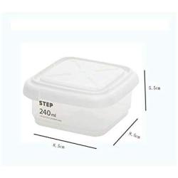 HUAIREN Plastic Sealed Cans Kitchen Storage Box Transparent Food Canister Keep Fresh New Clear Container Jar Clear-A