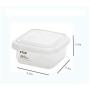 HUAIREN Plastic Sealed Cans Kitchen Storage Box Transparent Food Canister Keep Fresh New Clear Container Jar Clear-A