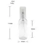 ASTRQLE 6Pcs Empty Refillable Clear Plastic Pump Bottle Ideal for Lotion Cream Essential Oil Travel Small Container (50 ML) ASTRQLE 6Pcs Empty Refillable Clear Plastic Pump Bottle Ideal for Lotion Cream Essential Oil Travel Small Container (50 ML)