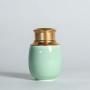 Mini Portable Sealed Goji Cans, Longquan Celadon Ceramic (2.5 oz, Light Green)
