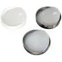 Leak Proof Platinum Silicone Sealing Lid Inserts/Liners for Mason Jars (10 Pack, Wide Mouth)