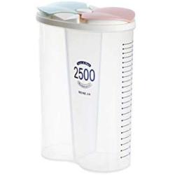 UPKOCH Food Canisters Storage Containers Transparent Plastic Sugar Grain Snacks Beans Nuts Storage Box Organizer