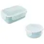 HUAIREN Round Mini Lunch Box Refrigerator Storage Box Pp Food Kitchen Sealed Box Lunch Grain Cans Classification Container-A-a HUAIREN Round Mini Lunch Box Refrigerator Storage Box Pp Food Kitchen Sealed Box Lunch Grain Cans Classification Container-A-a