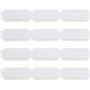 LIShuai 4 Sets Kitchen Clip Spice Gripper Jar Rack Storage Holder Wall Cabinet Door (White,One Size)