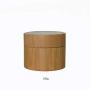 100ML Environmental Bamboo Body Empty Refillable Cosmetic Cream Jar Storage Bottle Container Bottle for Travel And Home