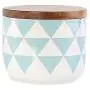 Ceramic Food Storage Jar, Kitchen Canisters with Airtight Seal Bamboo Lid, Food Storage Canister for Tea, Coffee Bean, Spice, Sugar, Flour (7:100x90mm) Ceramic Food Storage Jar, Kitchen Canisters with Airtight Seal Bamboo Lid, Food Storage Canister for Tea, Coffee Bean, Spice, Sugar, Flour (7:100x90mm)