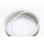 Kitchen storage tank, glass transparent food jar, sealed grain jar with lid