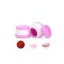 EFAILY 4 PACK Travel Containers Sets, Silicone Cream Jars for toiletries Travel Size Containers with Hard Sealed Lids for Face Hand Body Cream 20ml