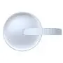(2 Pack) 1/2 Gallon Clear Glass Jar with White Plastic Cap (2 Pack) 1/2 Gallon Clear Glass Jar with White Plastic Cap