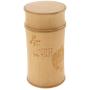 joyMerit Wooden Bamboo Jar Lided Canister For Bathroom & Kitchen Teaware Food Storage - g