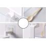 Mini Spice Jars Kitchenware creative seasoning tank suction wall rotating seasoning bottle