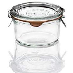 Weck Round Rim Mould Jar, 165 ml, One Size