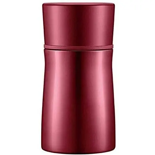 Soup Flask With Handle Food Flask Insulated Stainless Steel Food Jar With Folding Spoon Storage Multi-Purpose For Food (Color : Red)