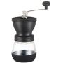 osierr6 Washable Hand Grinder Coffee Grinder Storage Jar Kitchen Tools Home Ceramic Burr Manual Coffee Mill Portable for Home, Traveling, Hiking, Camping or Working