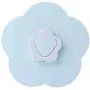 m?kvfa Bloom Rotating Snack Box Flower Design Candy Food Storage Box Jewelry Organizer Dessert Box for Home Living Room (Blue)