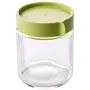 Glas Lebensmittelbehälter für Küche, luftdicht, Essigflasche, Marmeladenglas, Cruet, Glasbehälter, feuchtigkeitsbeständig, Mehrzweck, Tank (Farbe: 400ml Grün)