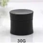3PCS 30ML 1OZ Portable Black Empty Plastic Cream Bottles with Screw Cap and Inner Cover Face Hand Cream Storage Holder Makeup Case Refillable Durable Cosmetic Container Jar for Travel Daily Life 3PCS 30ML 1OZ Portable Black Empty Plastic Cream Bottles with Screw Cap and Inner Cover Face Hand Cream Storage Holder Makeup Case Refillable Durable Cosmetic Container Jar for Travel Daily Life