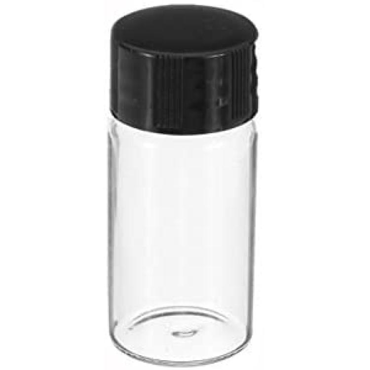 10 Pcs Clear Glass 10ml 2250mm Liquid Sample Glass Bottles Essential Oil  Perfume Storage Bottles Vials