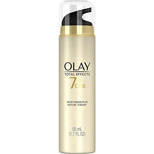 Face Moisturizer by Olay Total Effects 7-In-1 Moisturizer Plus, Mature Therapy, 1.70 Fl. Oz.